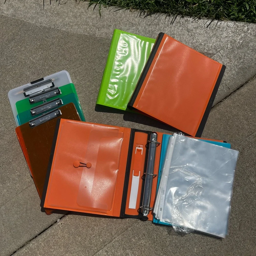 Clipboards and binders